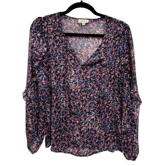 Chenault Multicolor Floral Blouse - Picture 3 of 6